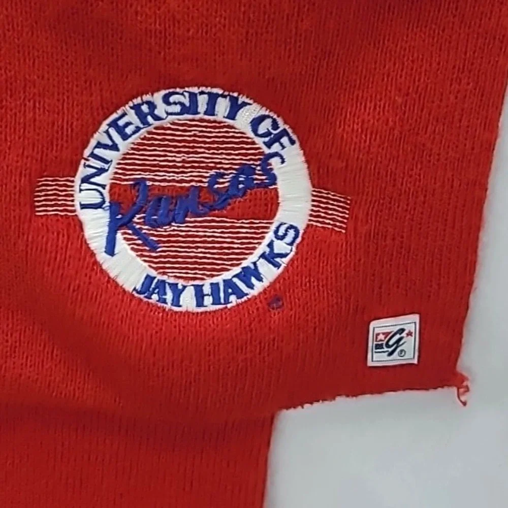 The Game University‎ of Kansas Knitted Scarf